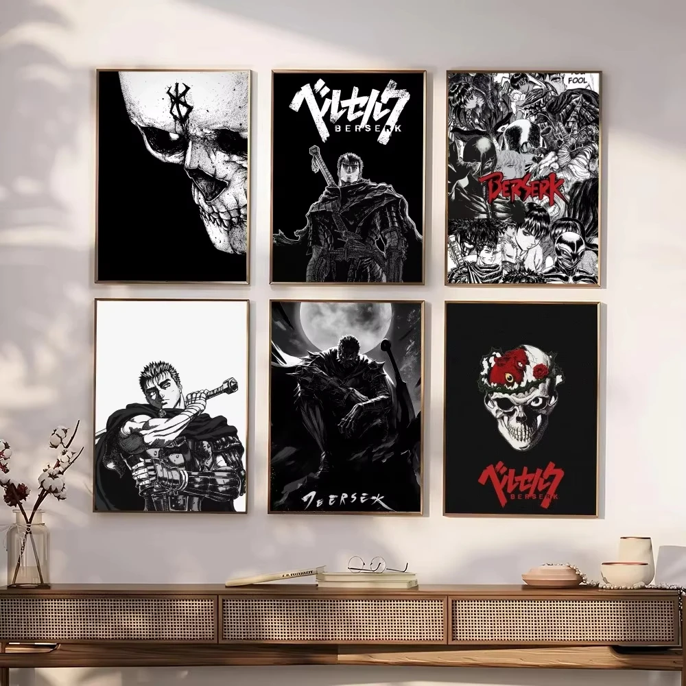 Anime B-berserk Poster Papier  - Home Decor Scrap recensie en prijs