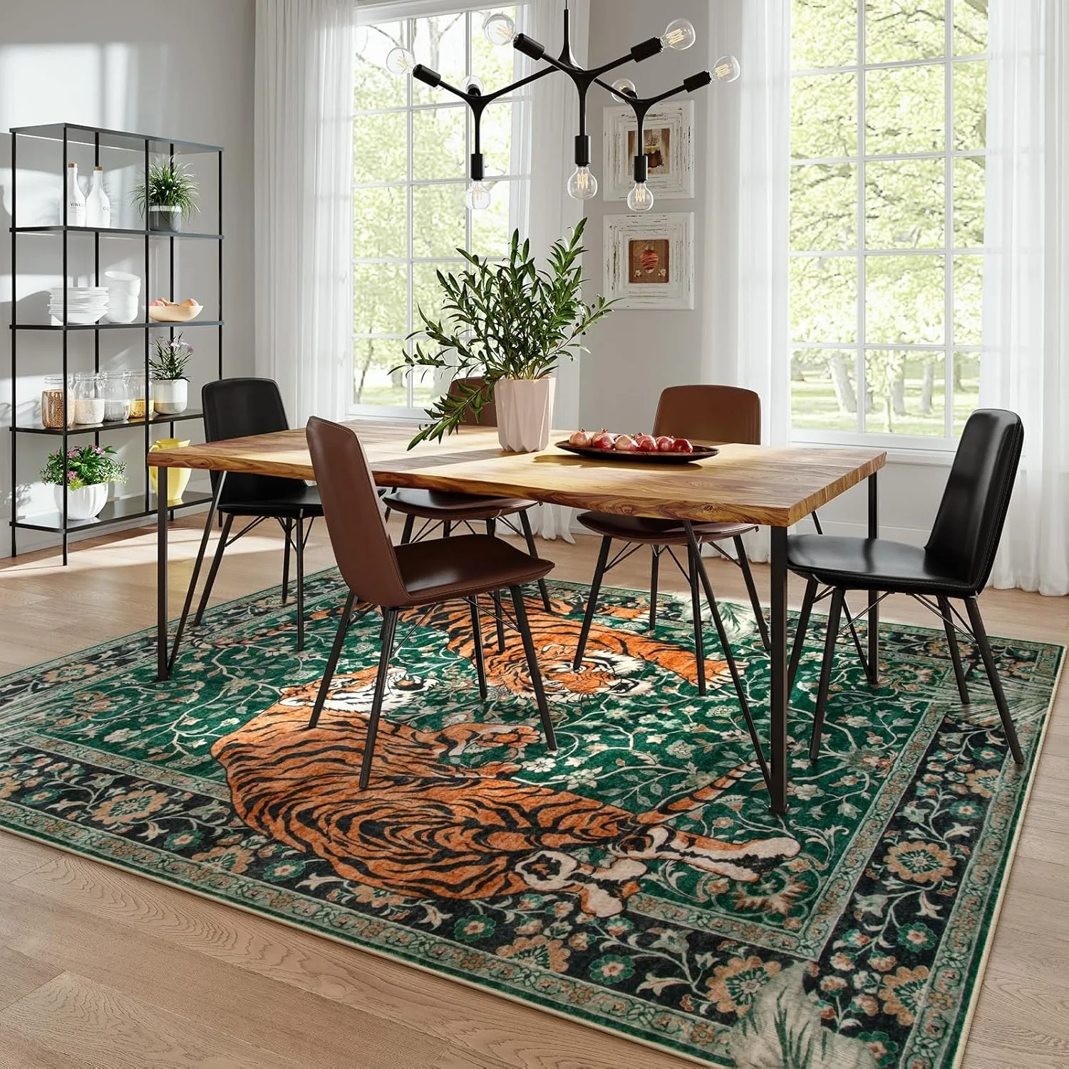 Jungle Tiger Rug voor woonkame - Home Decor Online Free recensie en prijs