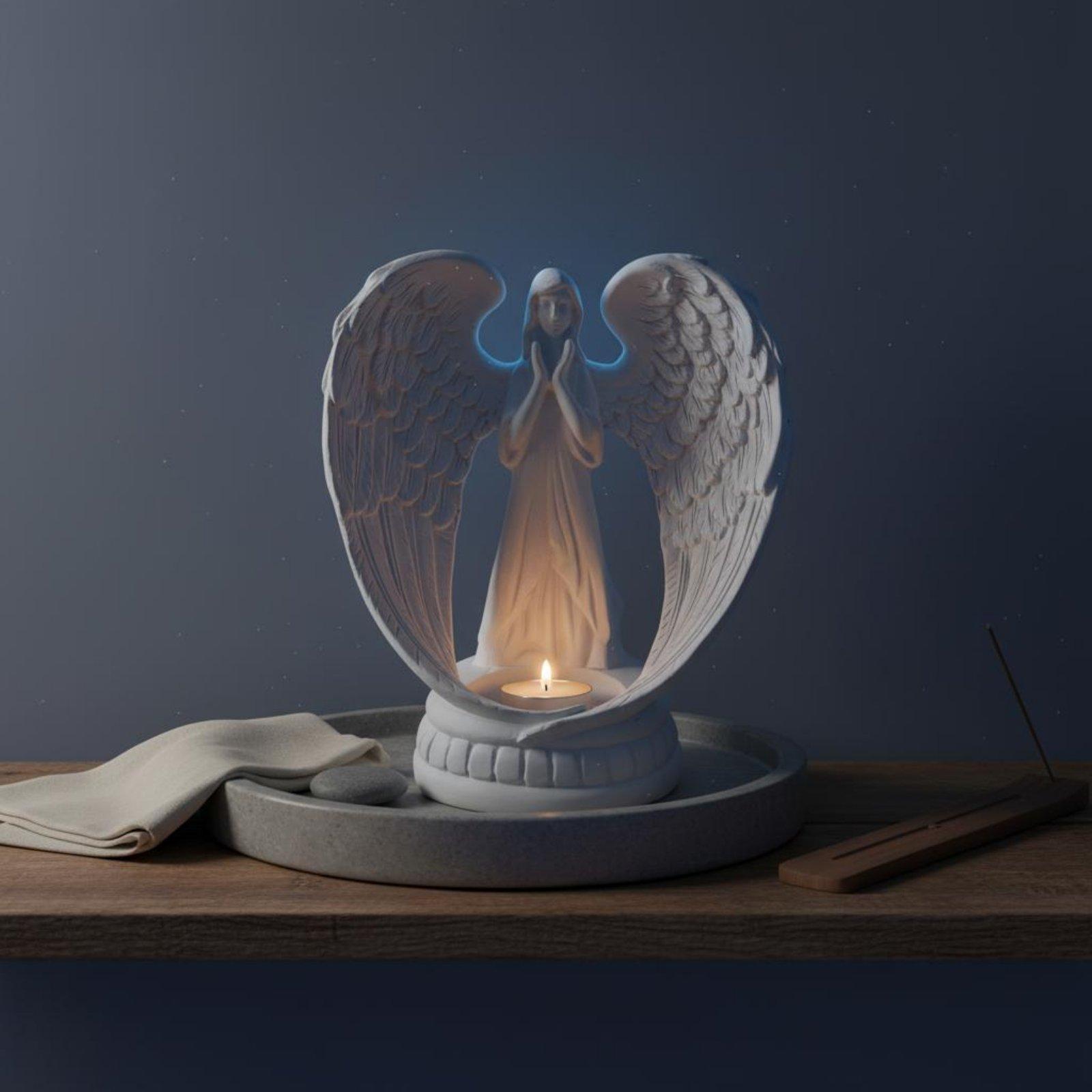 Wit hars engelbeeldje, Scandin - Home Decor White recensie en prijs