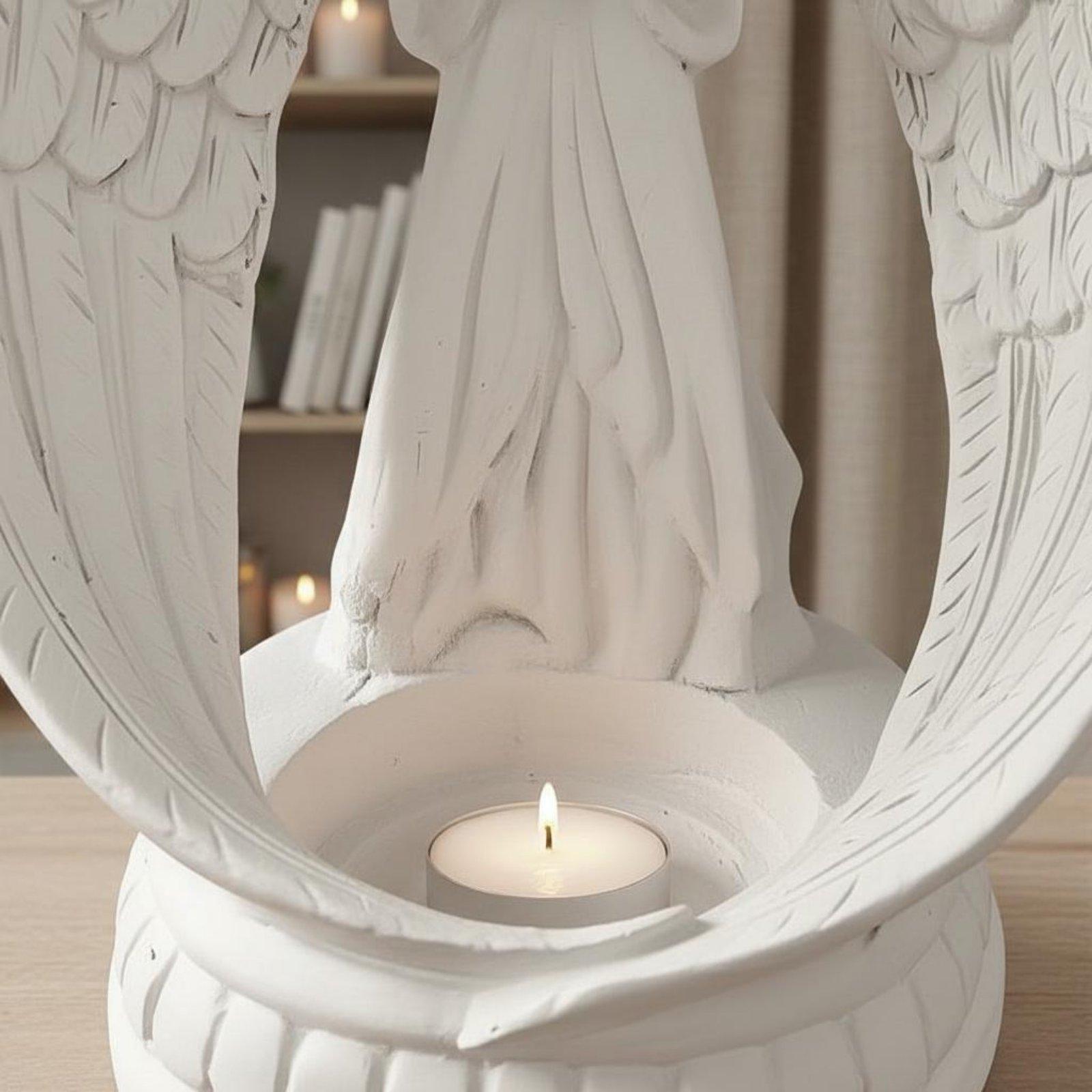 Wit hars engelbeeldje, Scandin - Home Decor White recensie en prijs