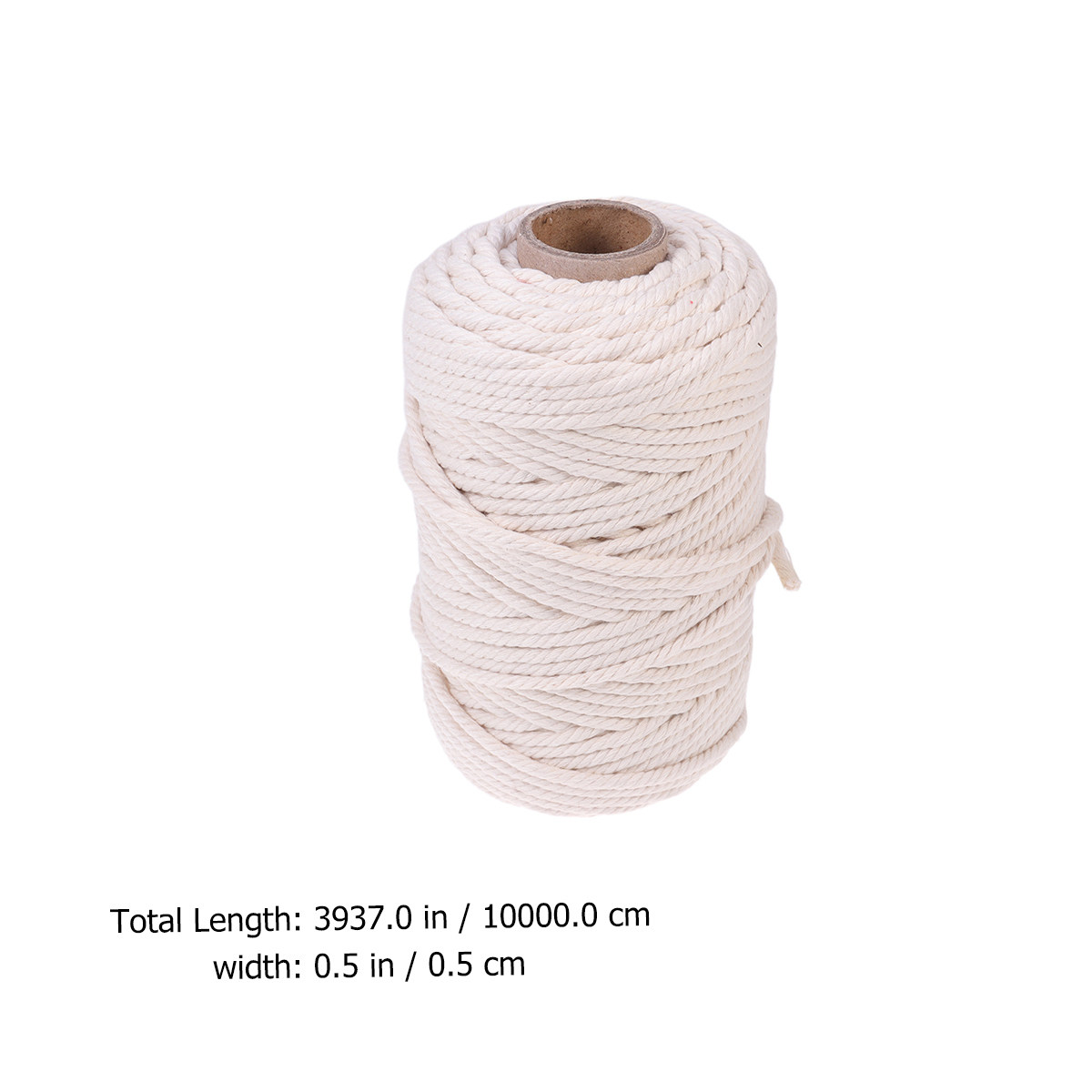 100M Natuurlijk Katoenen Touw  - Macrame Wall Hanging recensie en prijs
