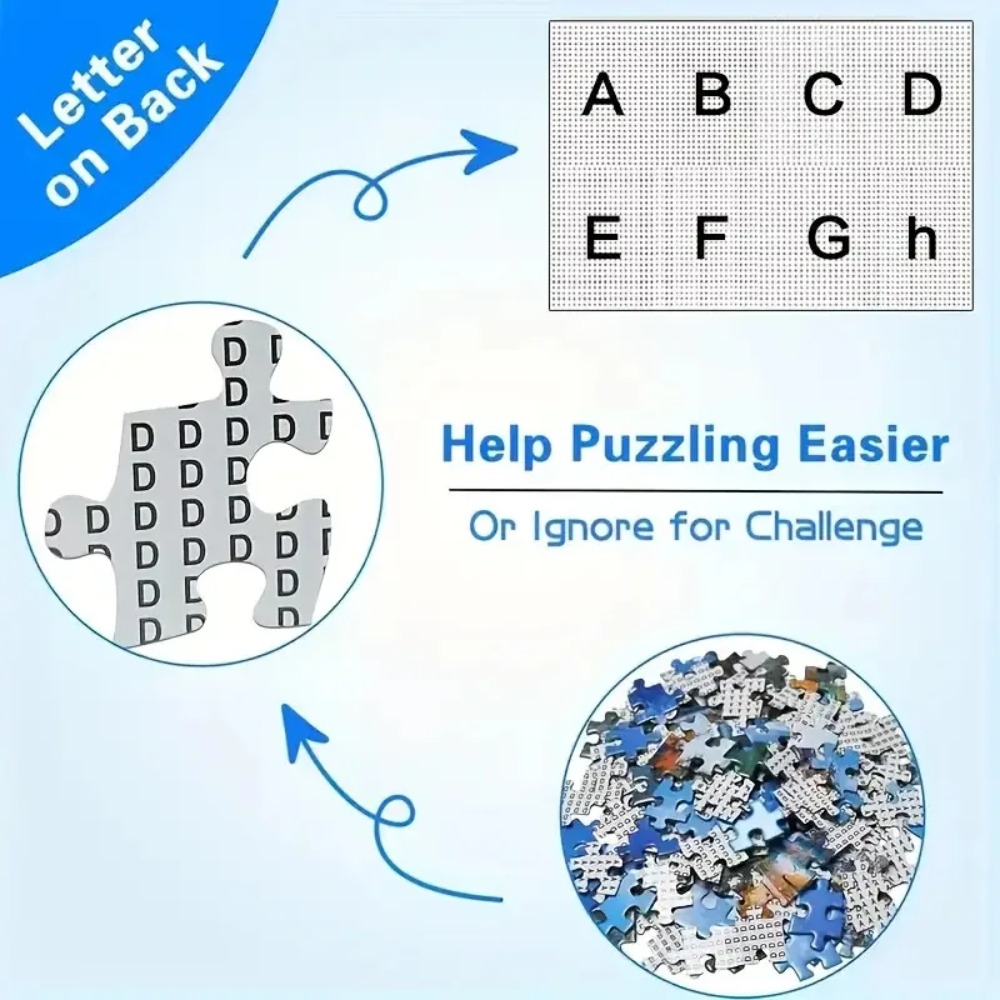 500/1000/1200/2000PCS Puzzel O - Home Decor Under 500 recensie en prijs