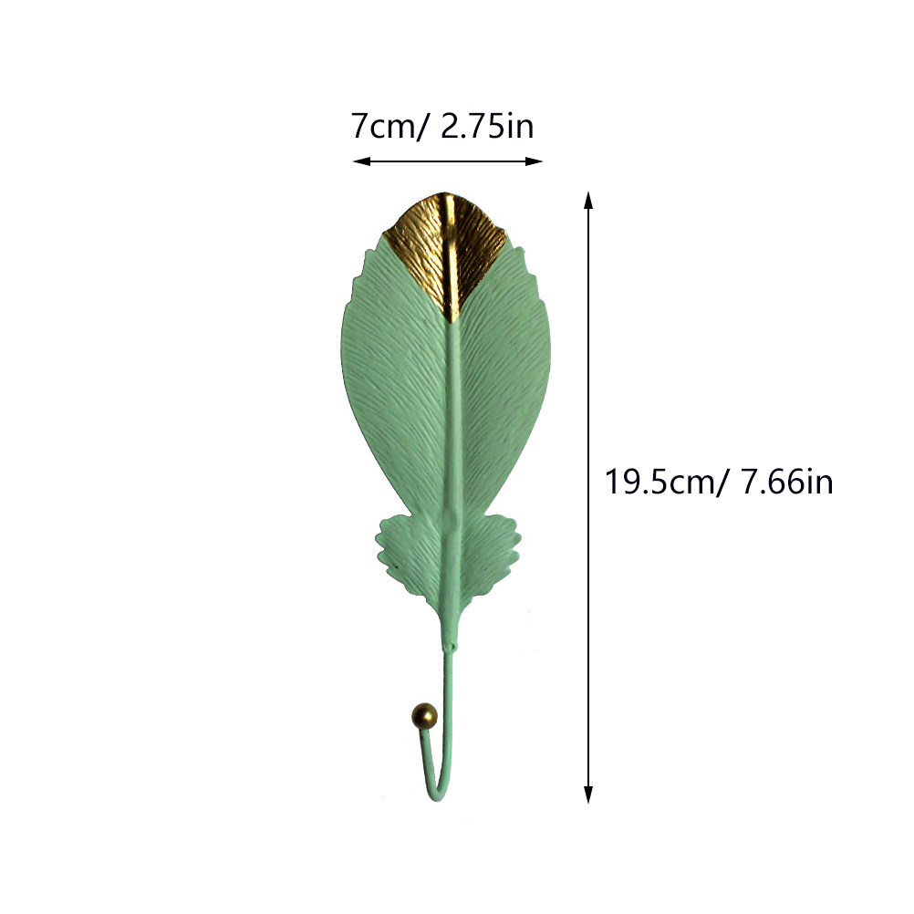 3 stuks mini bladvormige wandh - Home Decor Luxury recensie en prijs