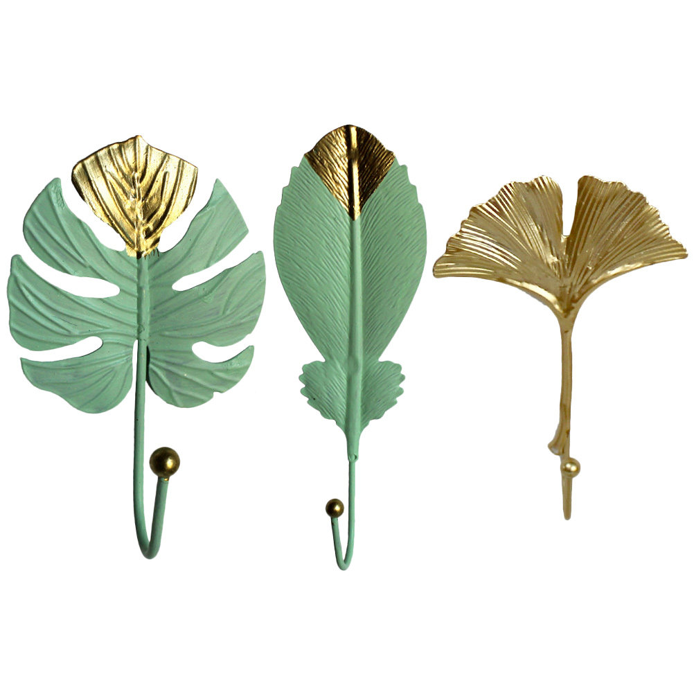 3 stuks mini bladvormige wandh - Home Decor Luxury recensie en prijs