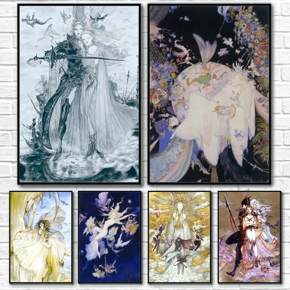 Yoshitaka Amano Final Fantasy  - Home Decor Luxury recensie en prijs