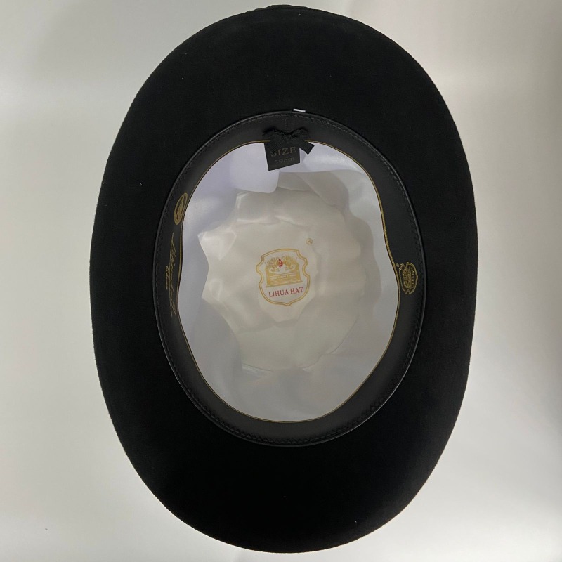 Zwarte Wolvilt Hoge Hoed Manne - Victory Home Decor recensie en prijs