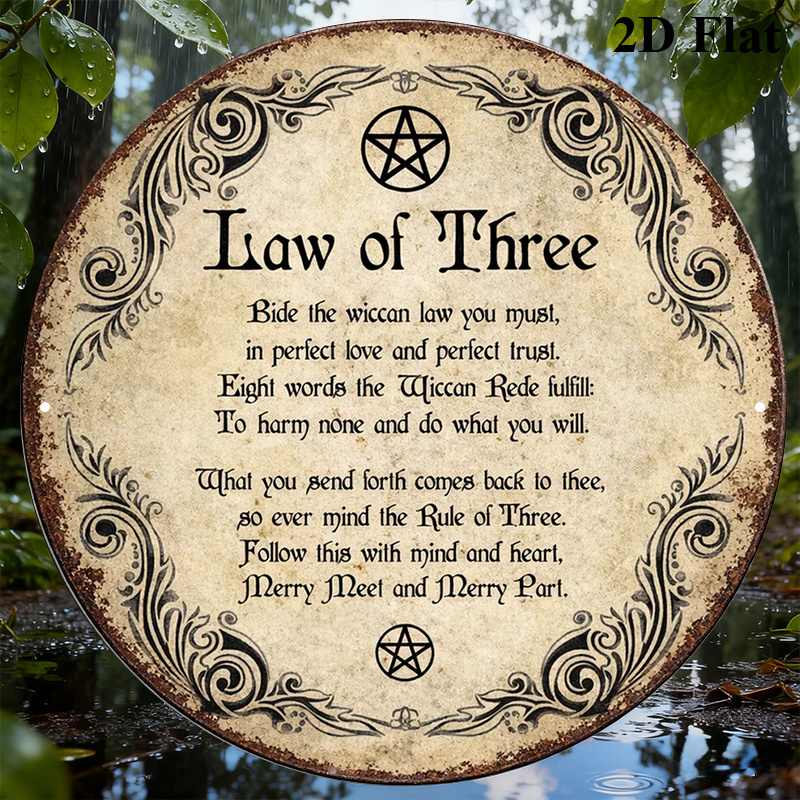 CIFBUY Vintage Wicca Triple Go - Home Decor Vintage recensie en prijs