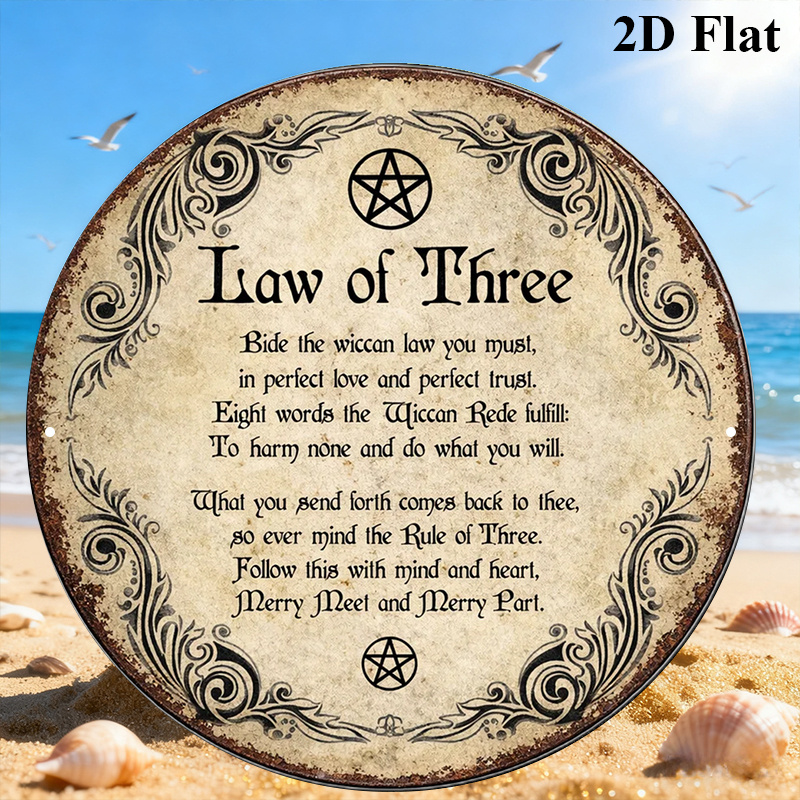 CIFBUY Vintage Wicca Triple Go - Home Decor Vintage recensie en prijs